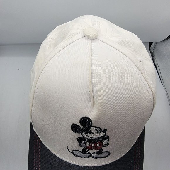 Disney Parks Disney Baseball Cap Mickey Mouse Timeless White Adjustable Casual